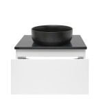 Koupelnová skříňka s krycí deskou SAT B-WAY 59x30x45 cm bílá lesk BWAY60WTK BWAY60WTK