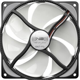 NoiseBlocker NB-eLoop ITR-B12-PS PC větrák s krytem bílá, černá (š x v x h) 120 x 120 x 25 mm
