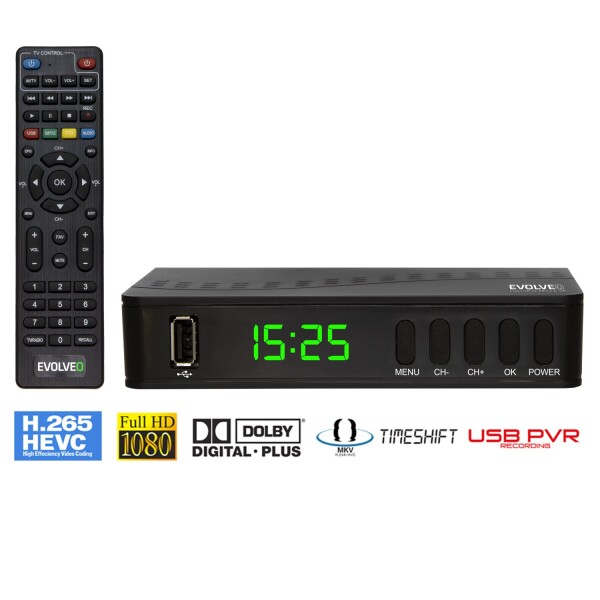 Evolveo Alpha T2, Hd Dvb-t2