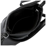 Stylová dámská koženková crossbody kabelka Betty, černá