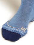Dámské merino turistické ponožky ICEBREAKER Wmns Hike+ Medium Crew, Baja/Sunstone/Royal Navy velikost: 35-37 (S)