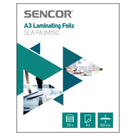 SENCOR SLA FA3M150 Laminovací fólie A3 / 150mic / 25ks (8590669199297)