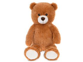 Plush Friends medvěd plyšový 80cm tmavě hnědý