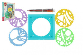 Inspiro pravítka + 6-barevná tužka