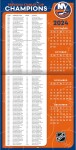 JF Turner Kalendář New York Islanders NHL 2025 Wall Calendar