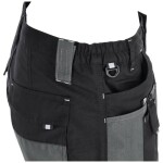 Kalhoty pracovní do pasu BASIC LINE, černé, XL/56, STALCO