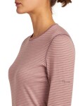 Dámské merino tričko s dlouhým rukávem ICEBREAKER Wmns 200 Oasis LS Crewe, Summit/Blush/S velikost: S