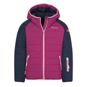 Trollkids Dětská sněhová bunda Hafjell PRO s kapucí Woodproof Pink (514-182) 98