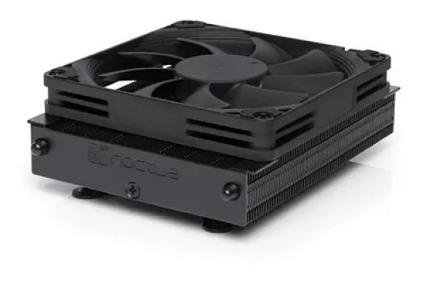 Noctua NH-L9A-AM5 chromax.black černá / Low-profile CPU chladič / 92 mm PWM / AMD AM5 / TDP 61 W (NH-L9a-AM5 ch.bk)