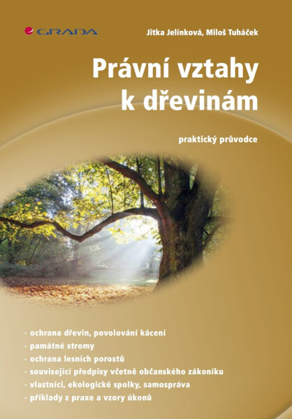 Právní vztahy k dřevinám - Miloš Tuháček, Jitka Jelínková