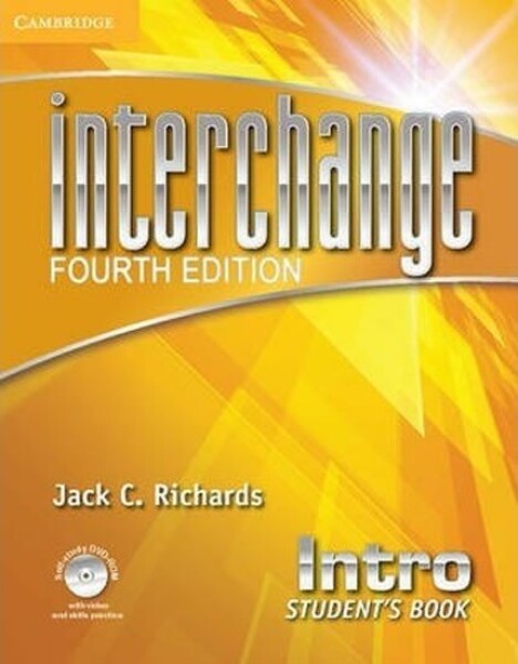 Interchange Intro Student´s Book with with Self-study DVD-ROM and Online Workbook Pack, 4th edition - Jack C. Richards