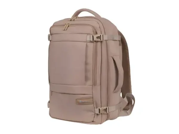Natec Camel Lite béžová / Batoh na notebook / 15,6" / 19 l / polyester / voděodolný (NTO-2476)