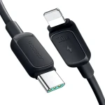 Joyroom Multi-Color Series A14 Nabíjecí kabel USB-C (M) - Lightning (M) 20W 1.2m černá (6956116748470)