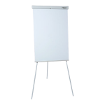Dahle flipchart PERSONAL, popis. plocha 92 x 68 cm, výška 187 cm, stříbrný