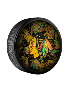 Inglasco / Sherwood Puk Chicago Blackhawks Clone 2022 Souvenir Collector Hockey Puck