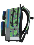 Bagmaster školní batoh GALAXY 6 C Blue/Green/Yellow
