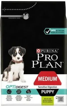 Purina Pro Plan Medium Puppy Sensitive Digestion jehněčí 3 kg