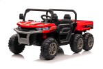 Mamido Elektrické autíčko Farmer Truck 24V 4x200W červené