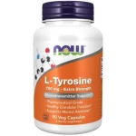 L-Tyrosin 750 mg - NOW Foods (90 kaps.) (48070-1-90caps)
