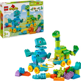 LEGO® DUPLO® 10451 3 v 1: Dinosauři na kolečkách - LEGO® Gabby's Dollhouse™