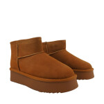 Dámské kožené boty Solo Soprani Couture Hugh Platform light brown SSW421P05 02 dámské 39