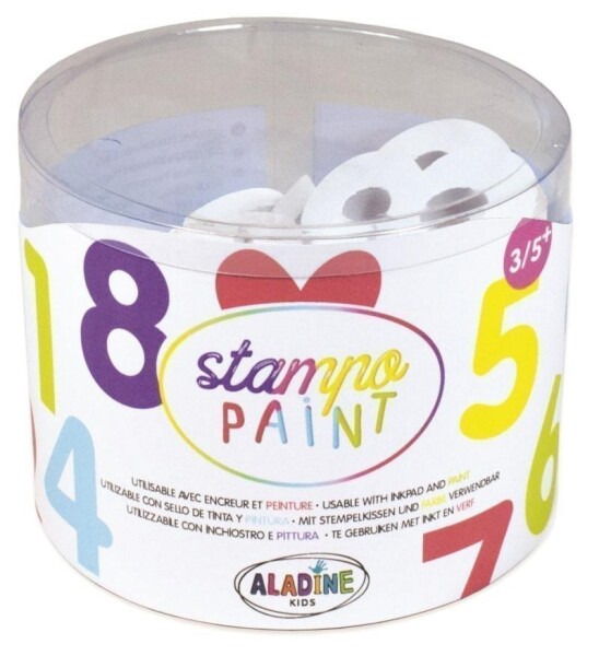 Razítka Stampo Paint - čísla