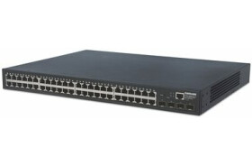 Intellinet Switch 48x GE Web-Managed Gigabit Ethernet / 48-port / 1000 Mbps / 4x SFP / 19 (561334)