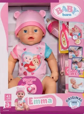 ZAPF CREATION Panenka BABY born Emma 43 cm
