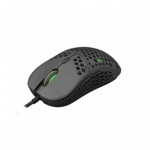 White Shark ESL-M4 NAGINATA černá / Herní myš / optická / 16000 DPI / 6 tlačítek / RGB / USB (NAGINATA)