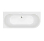 VILLEROY & BOCH - Oberon 2.1 Vana 180x80 cm, levá, alpská bílá UBQ180OBN9CL00VD01