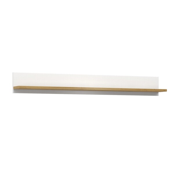 FRONTI Police RALF 04 120 cm Bílá + dub artisan