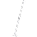 MUNK Günzburger Steigtechnik 21316 hliník výsuvný hliníkový žebřík s lanem Montáž pomocí nástrojů max.prac. výška: 9.4 m 24.9 kg