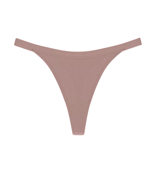 Dámská tanga Smart Natural Brazilian String - BROWN - hnědá 00ZE - TRIUMPH BROWN 01