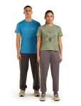 ICEBREAKER Wmns Mer 150 Tech Lite SS Crop T Seed Stor, Lichen velikost: M