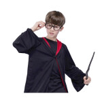 Kostým Čaroděj černo/červený 130/140 cm