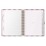 Busy B Kroužkový plánovací diář To Do A5 Stripe 2026, růžová barva, papír