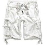 Brandit Kalhoty krátké Vintage Classic Shorts bílé S