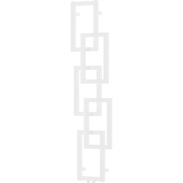 MEXEN - Grid otopný žebřík/radiátor dekorativní 1360 x 390 mm, 349 W, bílá W215-1360-390-00-20