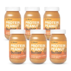 Proteinové arašídové máslo - GymBeam (slaný karamel, 6 x 900 g) (7471-7-saltycaramel-6x900g)