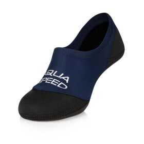 AQUA SPEED Ponožky na plavání Neo Navy Blue Pattern 10