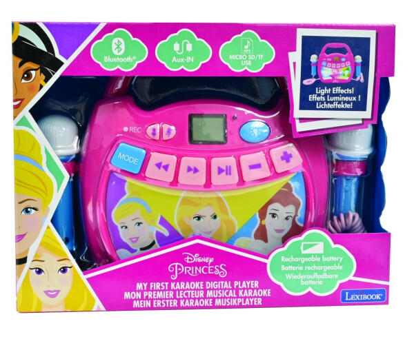 Lexibook digitální reproduktor Disney princezny se 2 mikrofony - Alltoys Lexibook