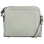 Trendy dámská koženková crossbody kabelka Dagoma, šedá