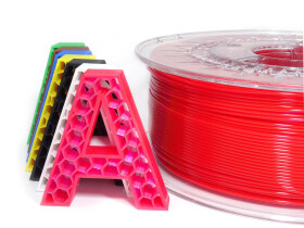 PLA filament malinový semitransparentní 1,75 mm Aurapol 1kg