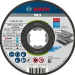 Řezný kotouč Bosch Standard for Inox systému X-LOCK 115×1×22,23 mm