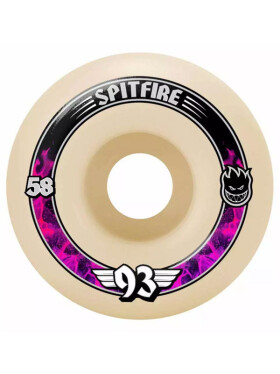 Spitfire F493 RADIALS NAT měkká skate kolečka - 58