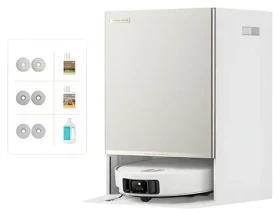 Dreame Matrix10 Ultra bílá / Robotický vysavač / 6400 mAh / 30000 Pa / Amazon Alexa Google Assistant Siri (RLX95CE-WH)