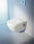 DURAVIT - Starck 3 Závěsné WC Comfort, bílá 2215090000