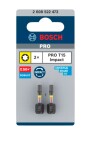 BOSCH 2608522473 / Sada šroubovacích bitů Impact Control (2 ks) / T15 25 mm (2608522473)