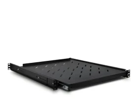 Inter-Tech SWAS-550/800 černá / Výsuvná zásuvka do racku / 19" / 1U / 485 x 550 mm (88887259)
