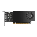PNY NVIDIA Quadro RTX A400 / 4GB GDDR6 / 64-bit / PCIe x8 4.0 / 4x mDP / 50W (VCNRTXA400-PB)